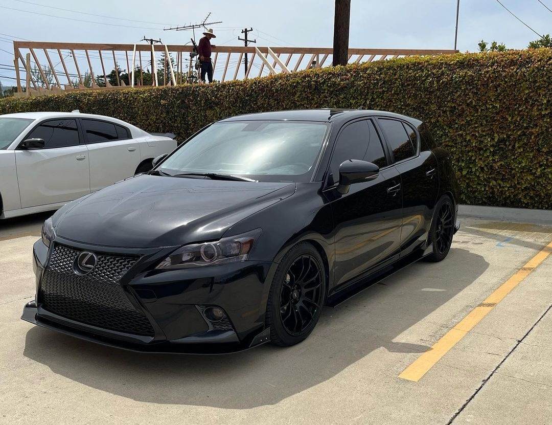 2014-2017 Lexus CT200H 2PC Front Splitter
