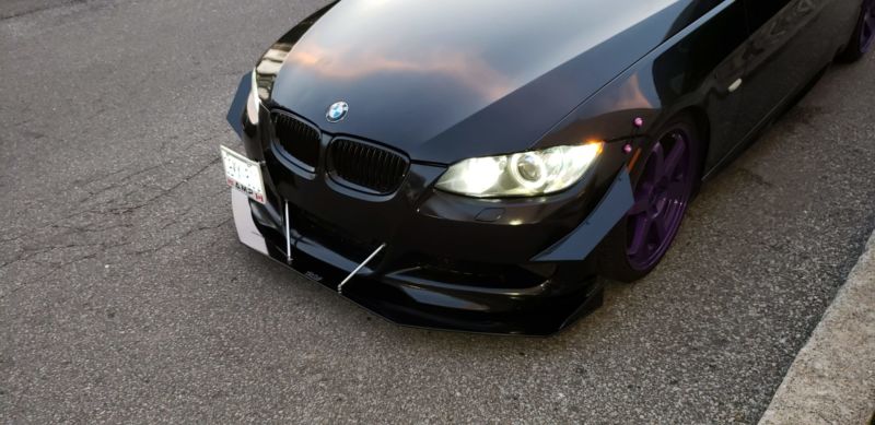 2007-2012 BMW 328/335 M Tech Version 2 2PC Front Splitter