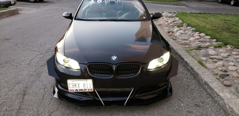 2007-2012 BMW 328/335 M Tech Version 2 2PC Front Splitter