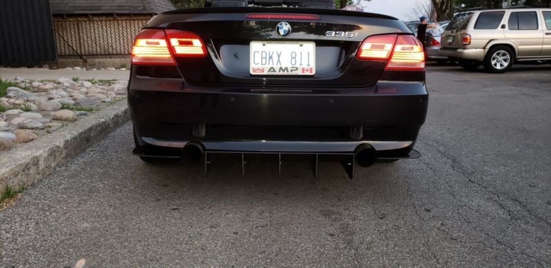 2007-2012 BMW 328/335 Coupe/Convertible Rear Corner Spats