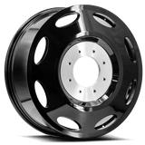 XF OFFROAD Gloss Black Dually DUALLY INNER-GB 20x8.25 8x165.1 Wheels