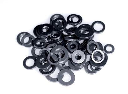 ARP M9 ID .812 OD Black Washers (10 pack)