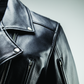 River Road Ironclad Classic Leather Jacket Black - Small