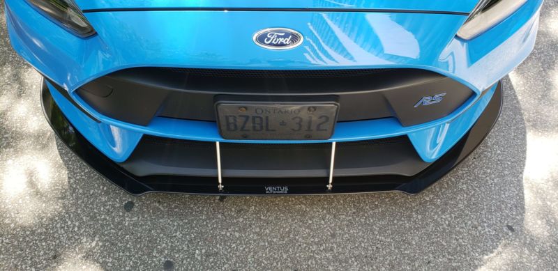 2016-2018 Ford Focus RS 2PC Front Splitter