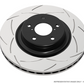 DBA 07+ Honda Civic FD2-R Slotted Street T2 Series Front Rotor