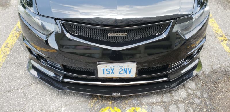 2011-2014 Acura TSX Mugen Bumper 2PC Front Splitter