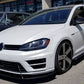 2016-2017 Volkswagen Golf R MK7 2PC Front Splitter
