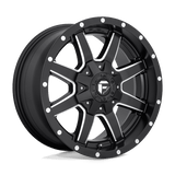 Fuel MATTE BLACK MILLED D538 22x10 8x170 Wheels