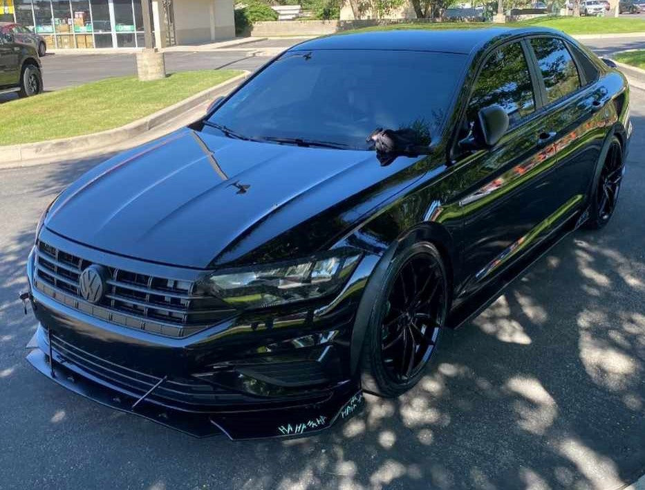 2019-2021 Volkswagen Jetta MK7 2PC Side Splitters