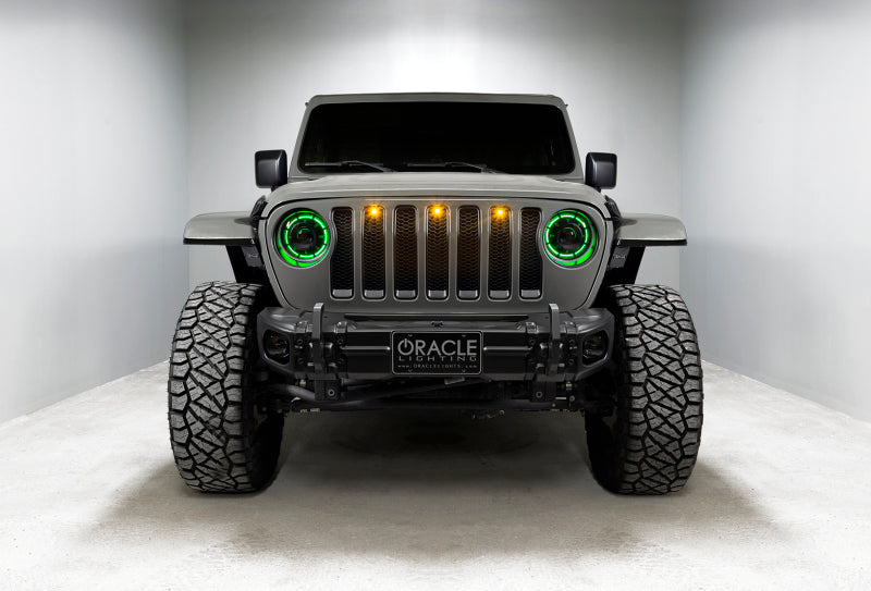 Oracle Oculus Bi-LED Projector Headlights for Jeep JL/Gladiator JT - w/ Simple Cntrl