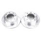 Power Stop 05-2012 Ford F-350 Super Duty Rear Drilled & Slotted Rotor - Pair