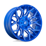 Fuel ANODIZED BLUE MILLED D770 22x10 8x165.1 Wheels
