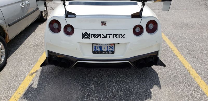 2017-2023 Nissan GTR R35 Rear Corner Spats