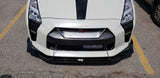 2017-2023 Nissan GTR R35 2PC Front Splitter