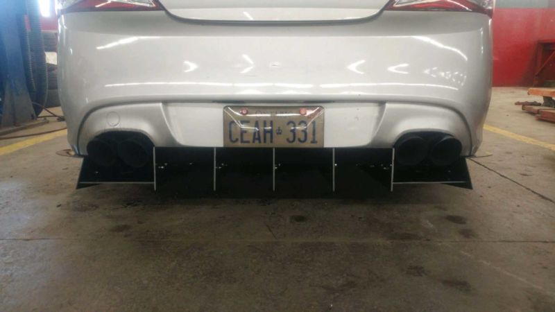 2009-2012 Hyundai Genesis Coupe Rear Diffuser