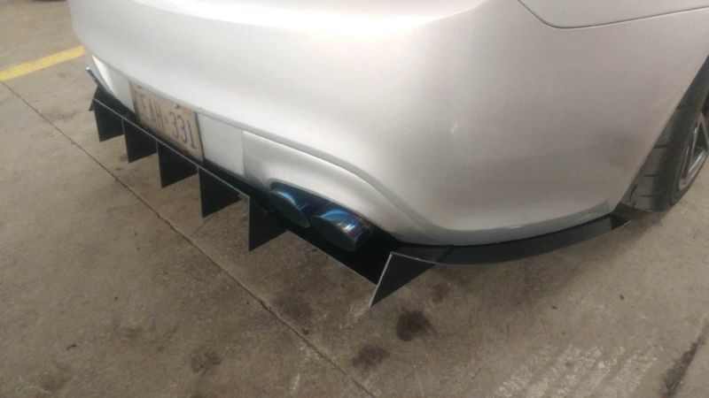 2009-2012 Hyundai Genesis Coupe Rear Diffuser
