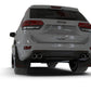 Rally Armor 18-22 Jeep Grand Cherokee SRT Trackhawk Black UR Mud Flap - Red Logo