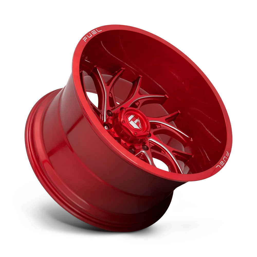 FUEL D742 RUNNER 22x10 8x170 -18 CANDY RED MILLED