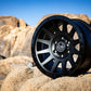 ICON Compression 17x8.5 6x5.5 25mm Offset 5.75in BS 95.1mm Bore Double Black Wheel