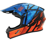 THH Helmets T710XR Battle Blue/Orange - 2XL