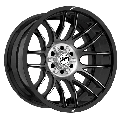 XF OFFROAD Titanium Dark Tint XF-232 20x10 5x127/5x139.7 Wheels
