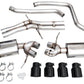 AWE Tuning 2022+ Porsche Macan 2.9TT Touring Edition Cat-Back Exhaust w/ Diamond Black Tips