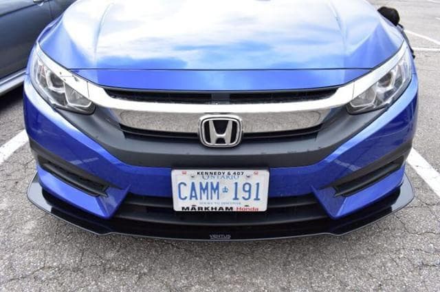 2016-2018 Honda Civic Coupe/Sedan 2PC Front Splitter