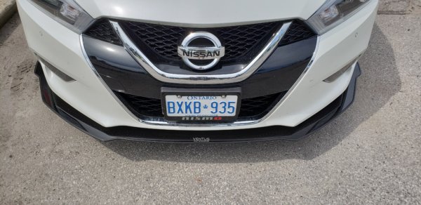 2016-2018 Nissan Maxima 2PC Front Splitter