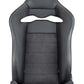 Sparco Seat SPX Leather/Alcantara Black - Left