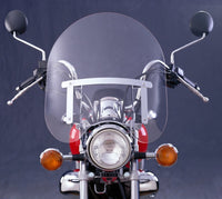 National Cycle 83-22 Harley XL/FXR/D/17-25 Hon/07+ Kaw Dakota 3 w/Low Turn Signals Windshield-Clr