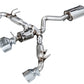 AWE Tuning 23-24 Toyota GR Corolla Touring Edition Cat-Back Exhaust - Chrome Silver Tips