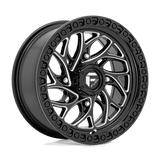 Fuel GLOSS BLACK MILLED D741 24x7 4x156 Wheels