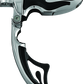 Kuryakyn Flamin Switchblade With Male Mount Adapter Chrome