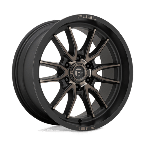 Fuel MATTE BLACK DOUBLE DARK TINT D762 20x9 6x139.7 Wheels