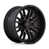 Fuel MATTE BLACK DOUBLE DARK TINT D762 20x10 8x180 Wheels