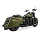 Vance & Hines 17-23 Harley Touring Models Blackbird 450 Slip-Ons - Black Contrast Finish End Caps
