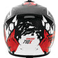 THH Helmets T710XR Renegade White/Red - XS