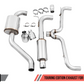 AWE Tuning Volkswagen GTI MK7.5 2.0T Touring Edition Exhaust w/Chrome Silver Tips 102mm