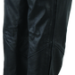 River Road Plains Leather Chaps Black Womens - Small
