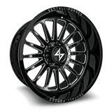 Sentali Forged Gloss Black Milled SF2BM 28x16 5x127 Wheels
