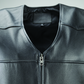 River Road Plains Leather Vest Black - Small