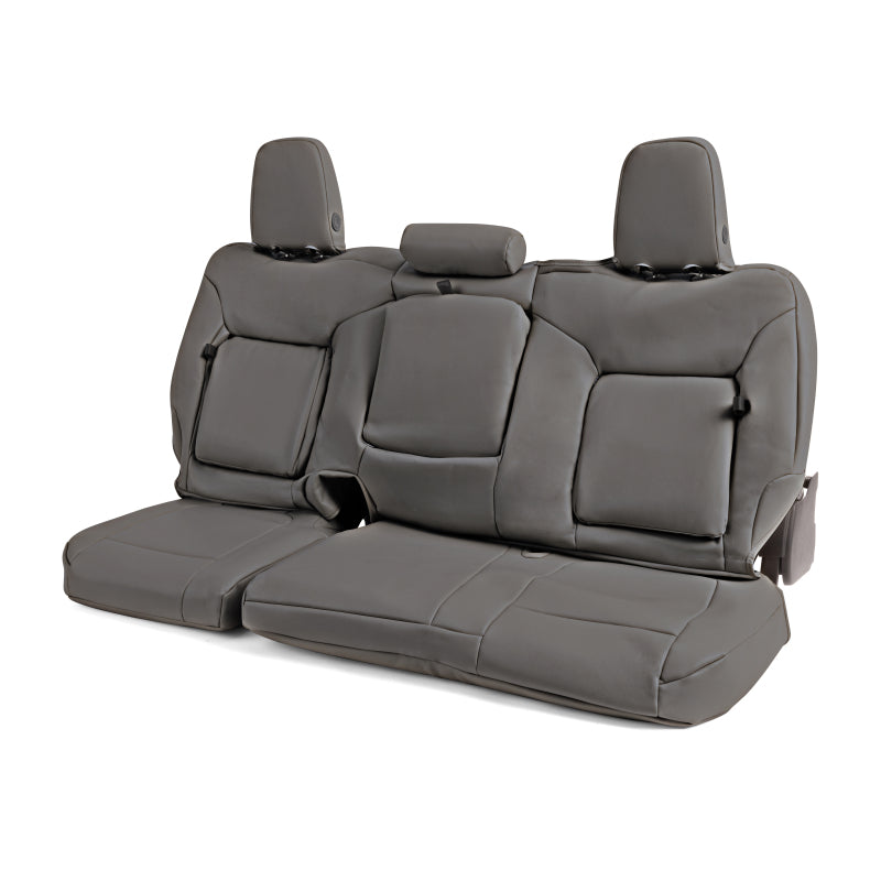 Covercraft 19-24 Dodge Ram Leatherette PrecisionFit Custom Front Row Seat Covers - Stone