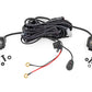 3x1.75 Inch Black Series | Yellow | LED Slim Aux | SAE Fog | Pair