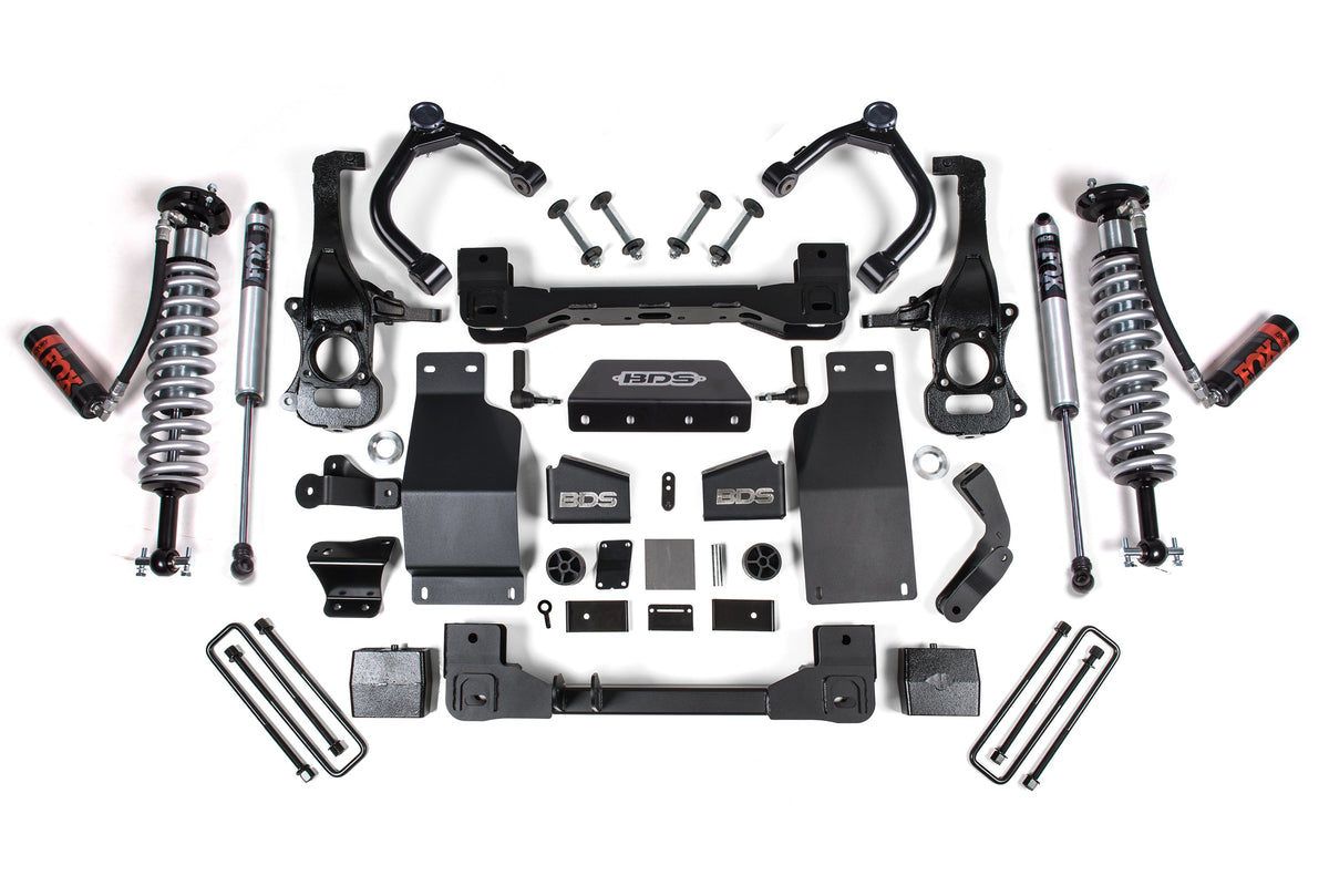 4 Inch Lift Kit | FOX 2.5 Coil-Over | Chevy Trail Boss or GMC AT4 1500 (19-24) 4WD | Diesel