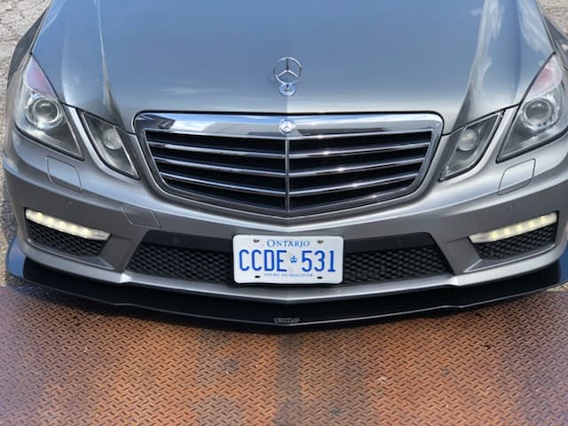 2010-2013 Mercedes Benz E63 AMG 2PC Front Splitter