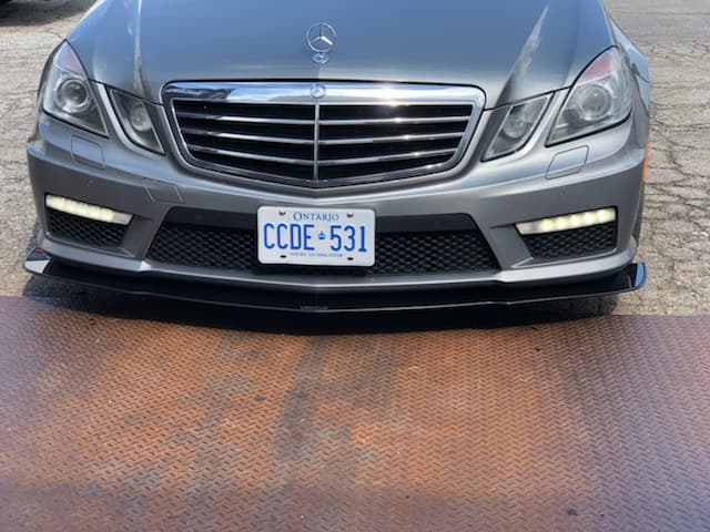 2010-2013 Mercedes Benz E63 AMG 2PC Front Splitter
