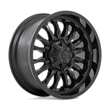 Fuel MATTE BLACK WITH GLOSS BLACK LIP D796 20x9 5x139.7/5x150 Wheels