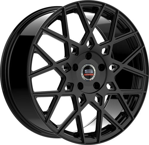 SPEC-1 RACING SP-52 Gloss Black 18x8 5x120 Wheels | Offset: 38 | Backspace: nan | Bore: 73.1