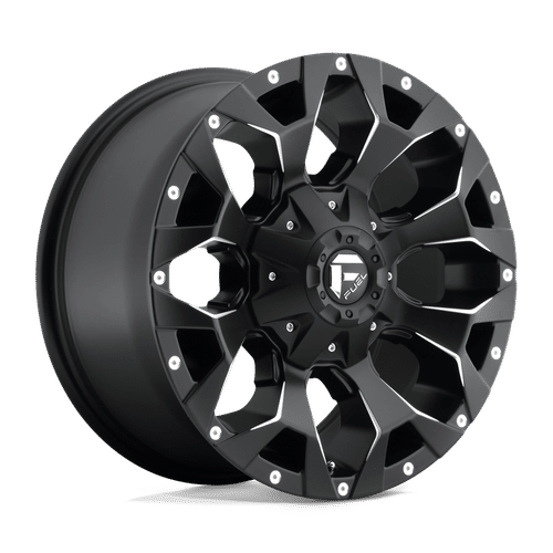 Fuel MATTE BLACK MILLED D546 17x8.5 6x135/6x139.7 Wheels