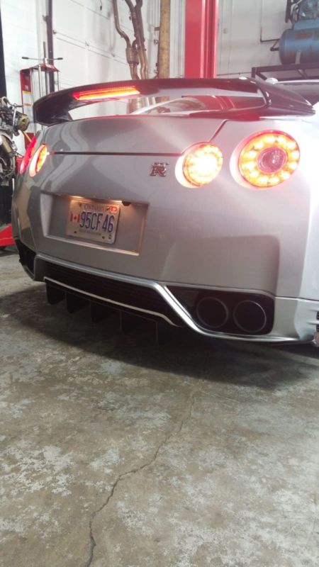 2009-2016 Nissan GTR R35 Rear Diffuser